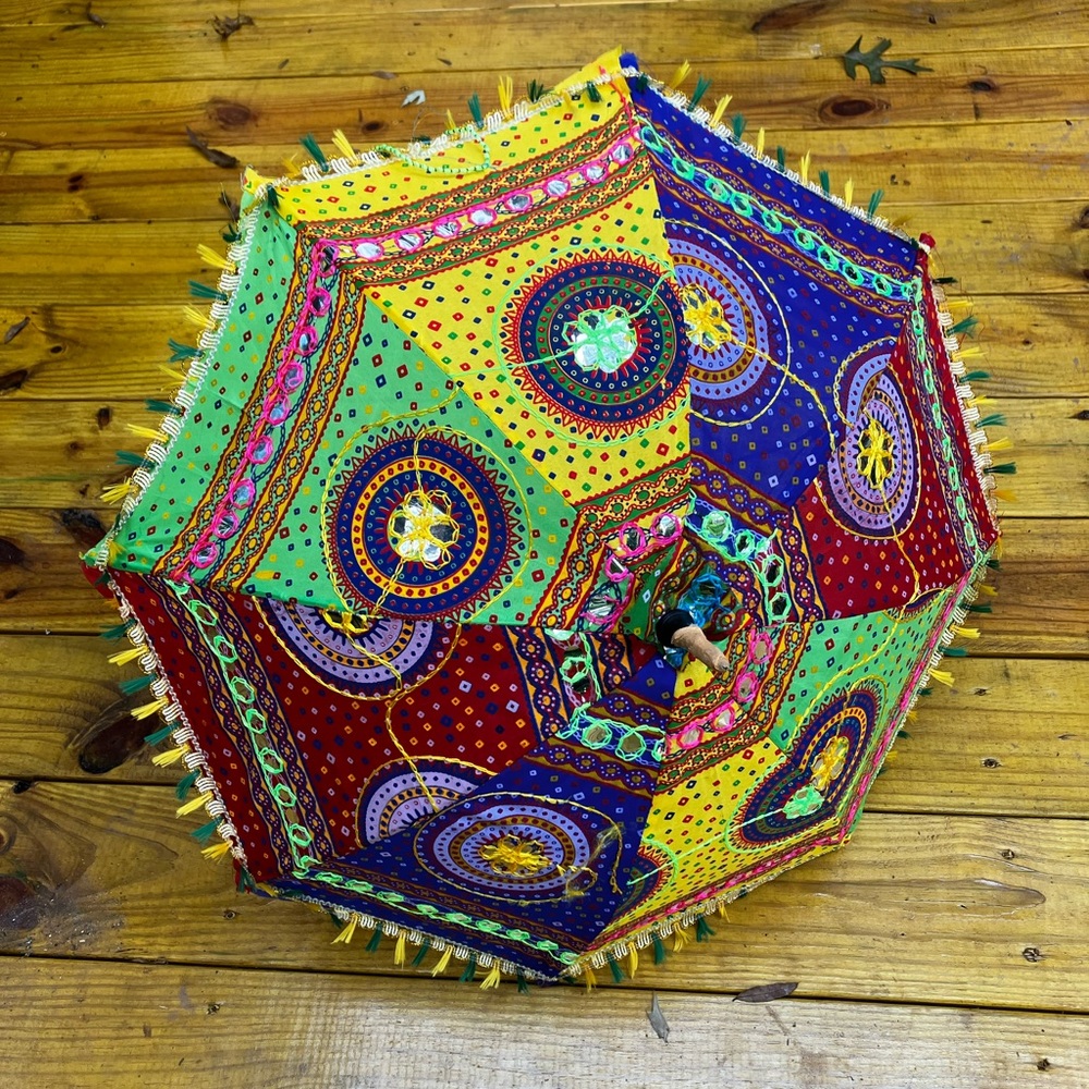 Boho decorative umbrella